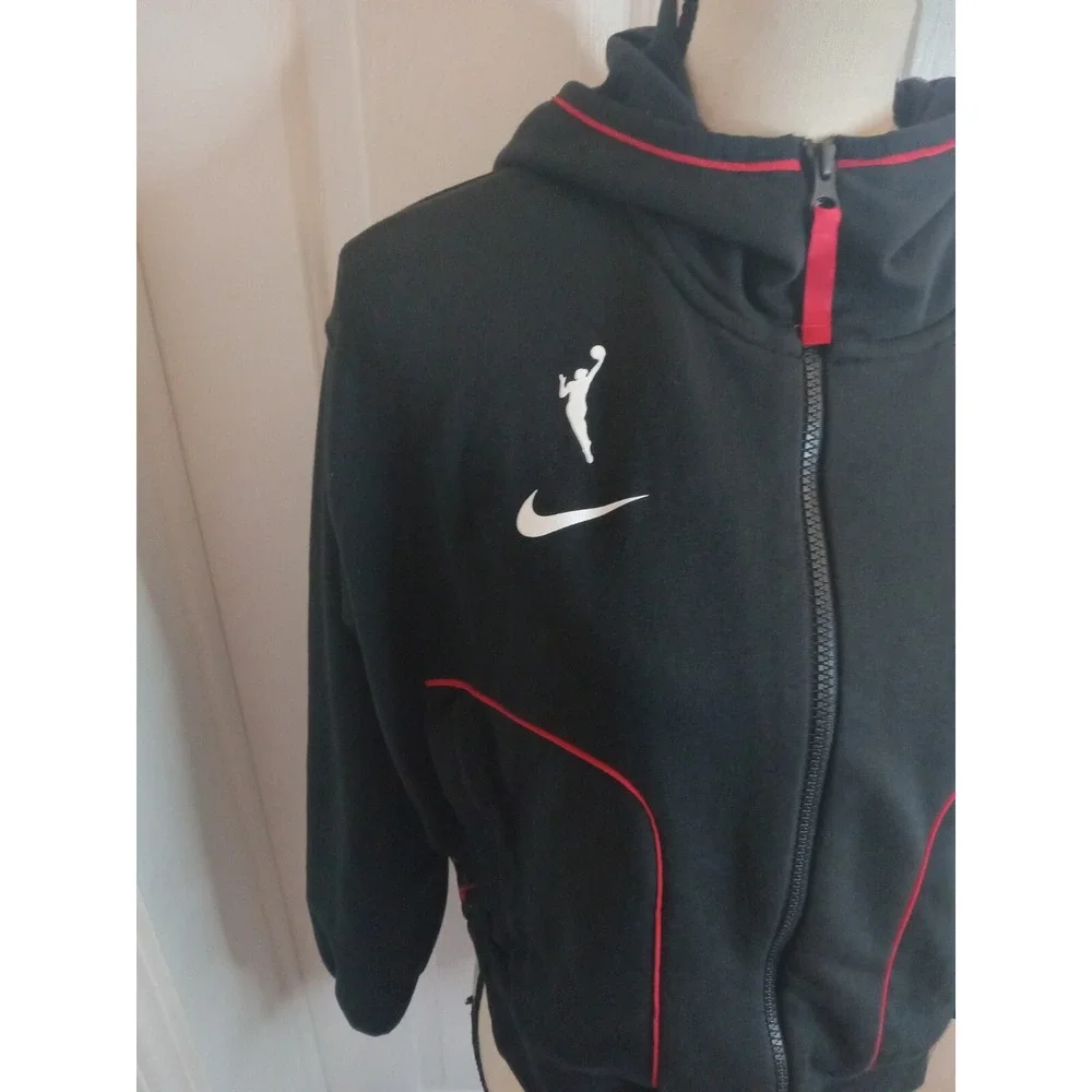Nike Women's Dri-Fit WNBA Las Vegas Aces Full Zip Knit Hooded Jacket‎ XSMALL